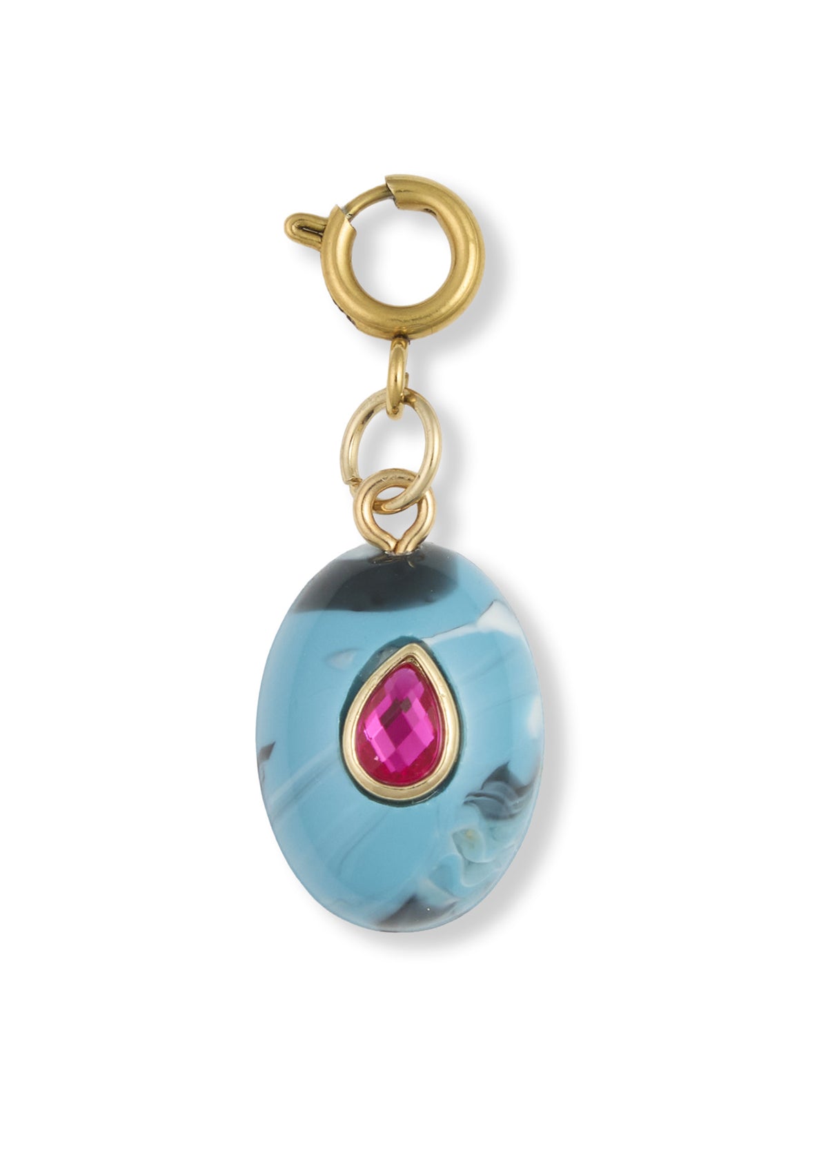 Tiger's Eye Gem Charm