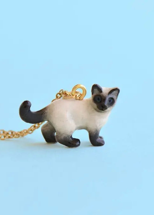 Camp Hollow Porcelain Animal Necklace