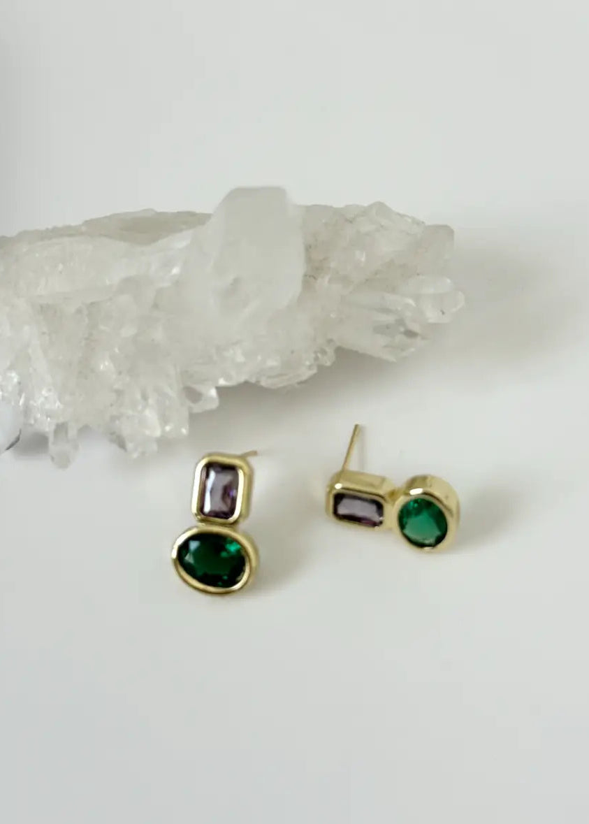 Emerald Rush Studs
