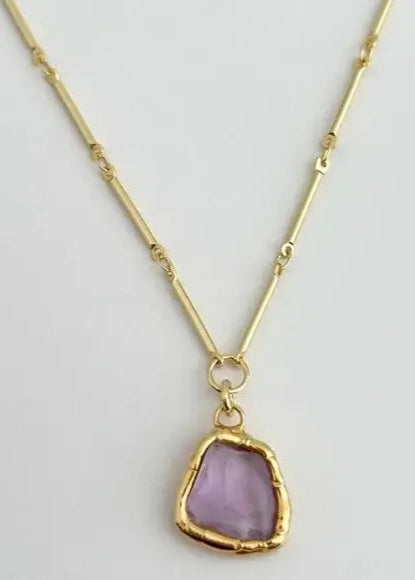 Purple Healing Necklace