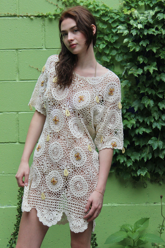 Crochet Beaded Tunic