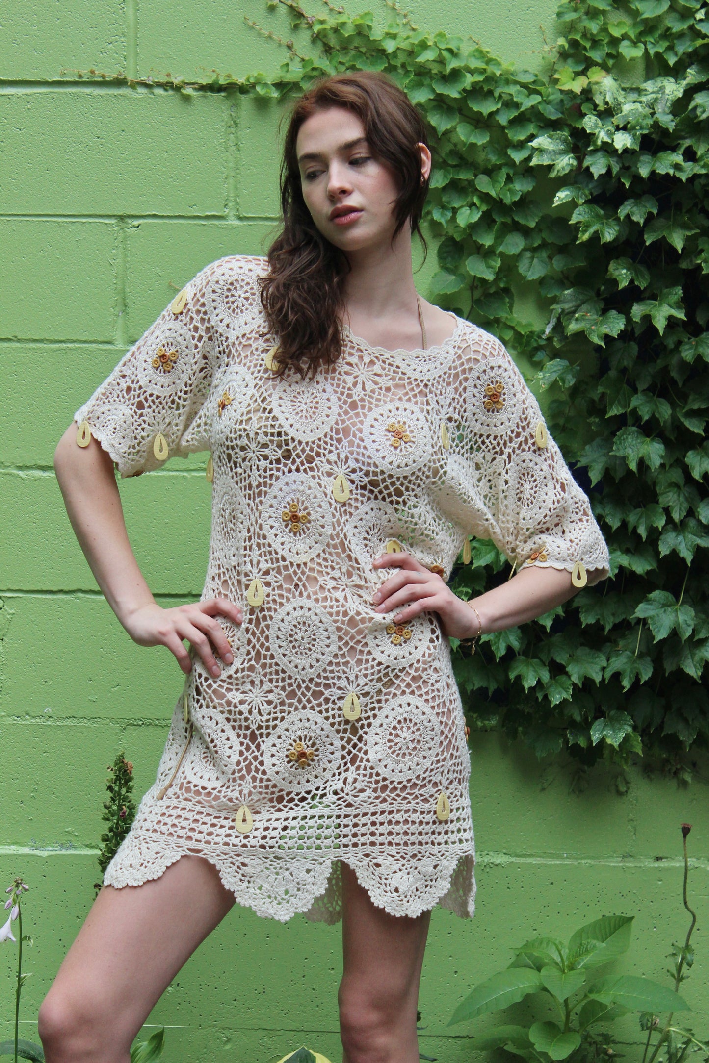 Crochet Beaded Tunic