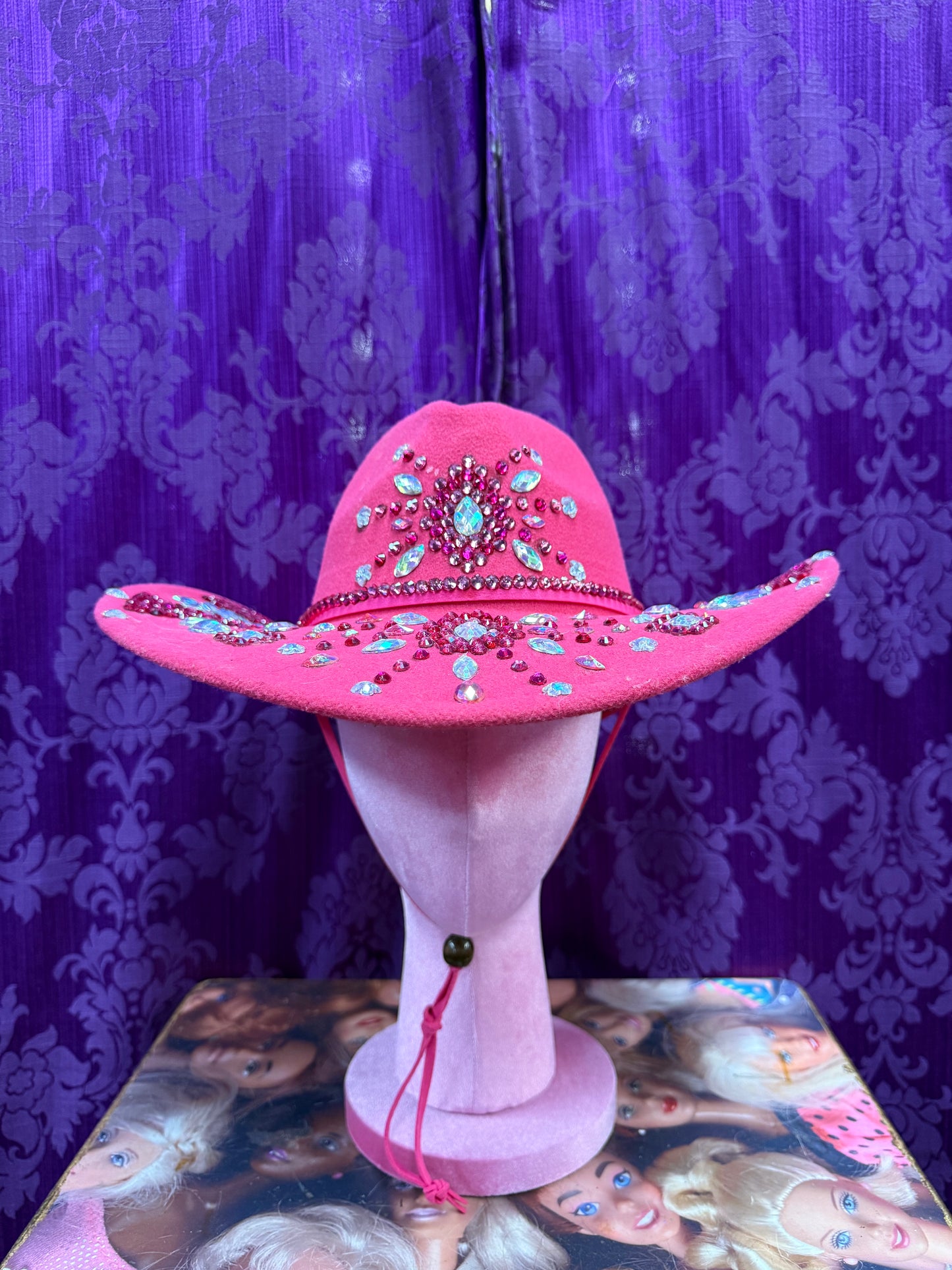 Handmade Bedazzled Cowgirl Hat