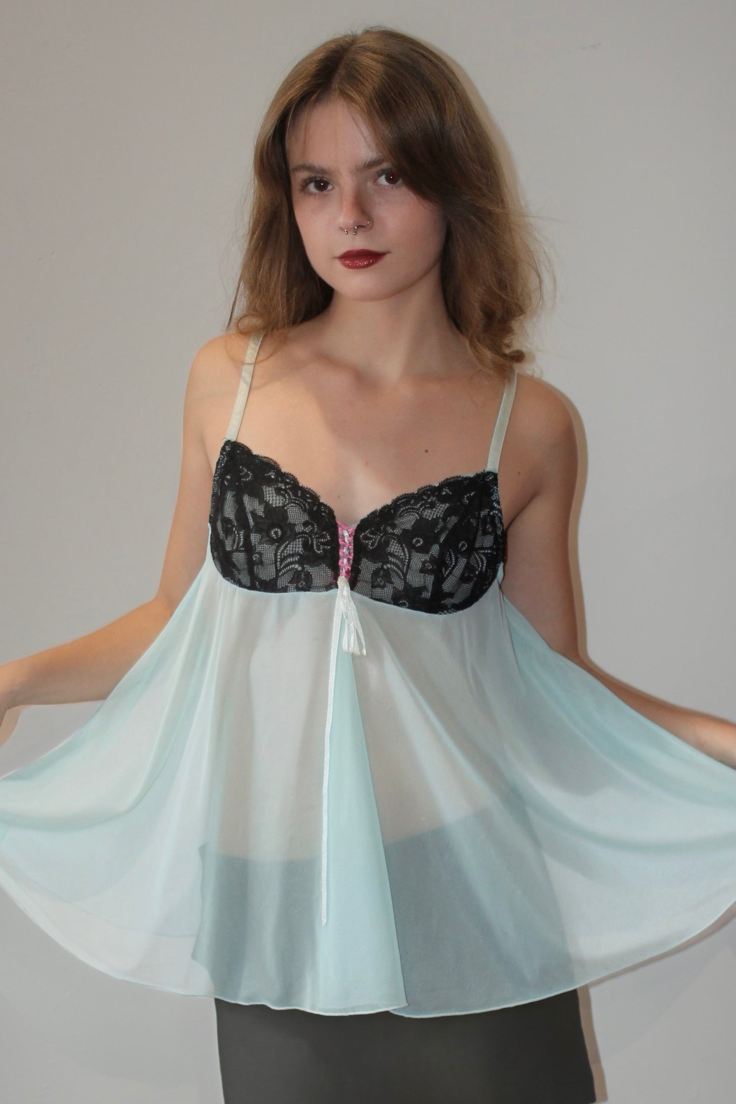 Pamela Anderson Lace Up Teddy