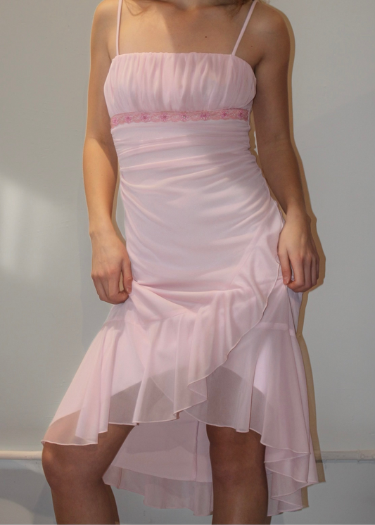Y2K Pink Party Dress
