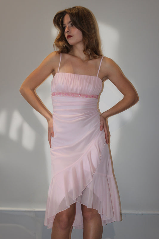Y2K Pink Party Dress