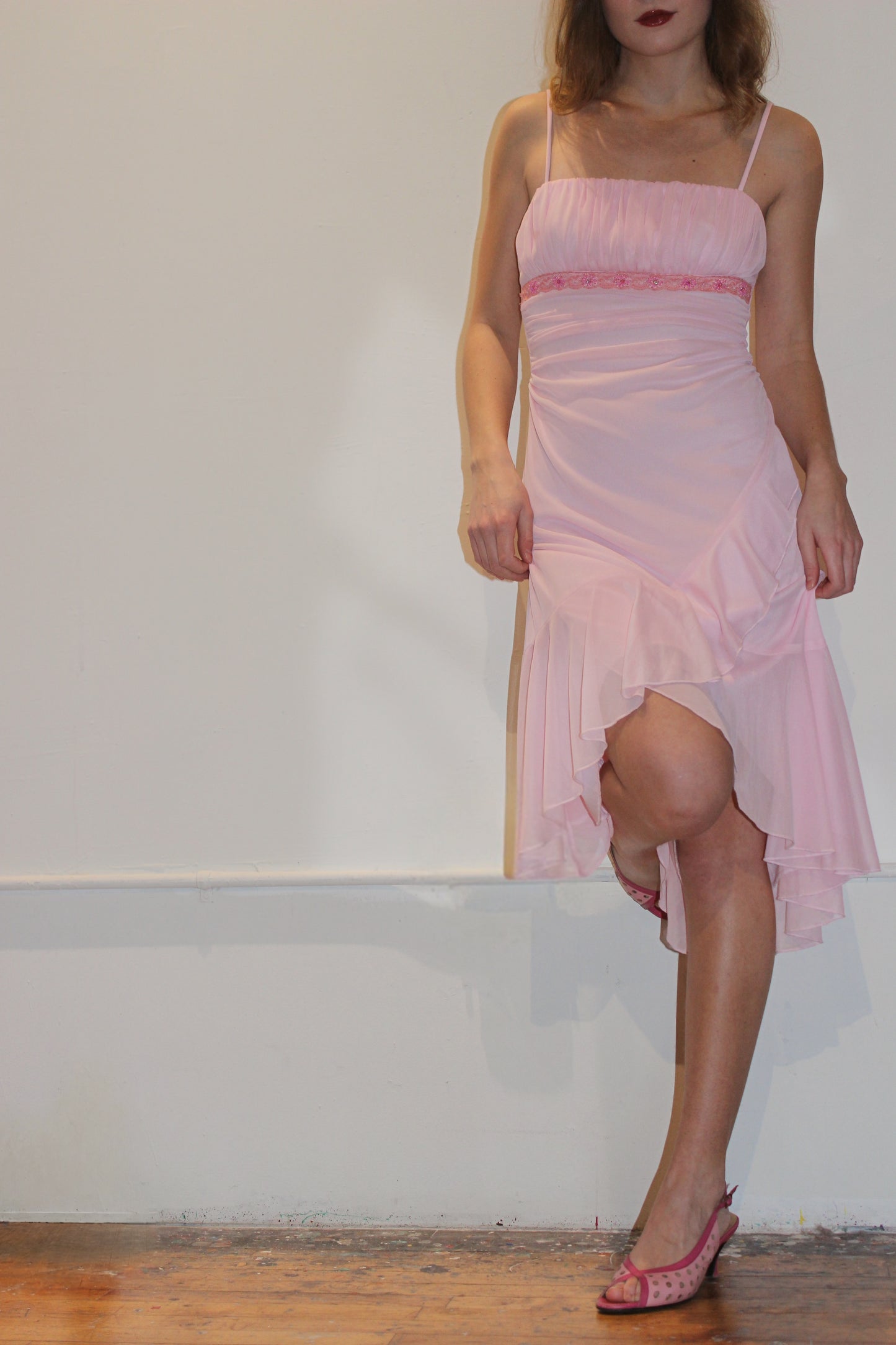 Y2K Pink Party Dress