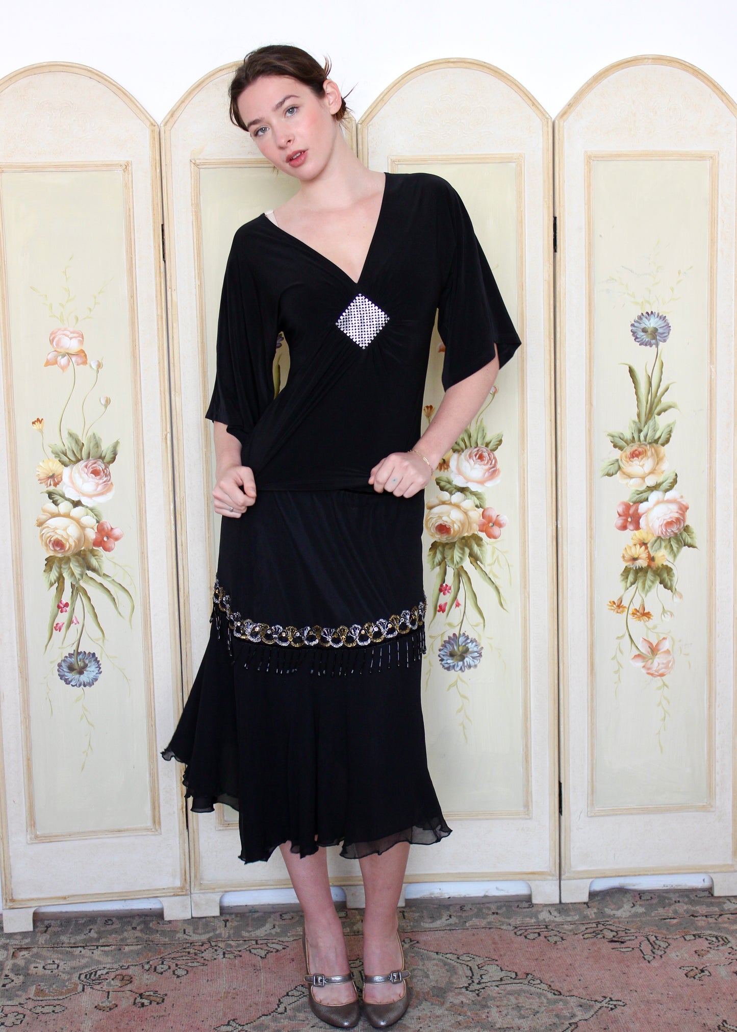 Silk Beaded Fairy Skirt