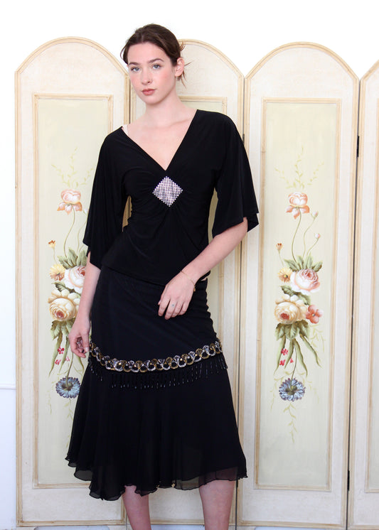 Silk Beaded Fairy Skirt