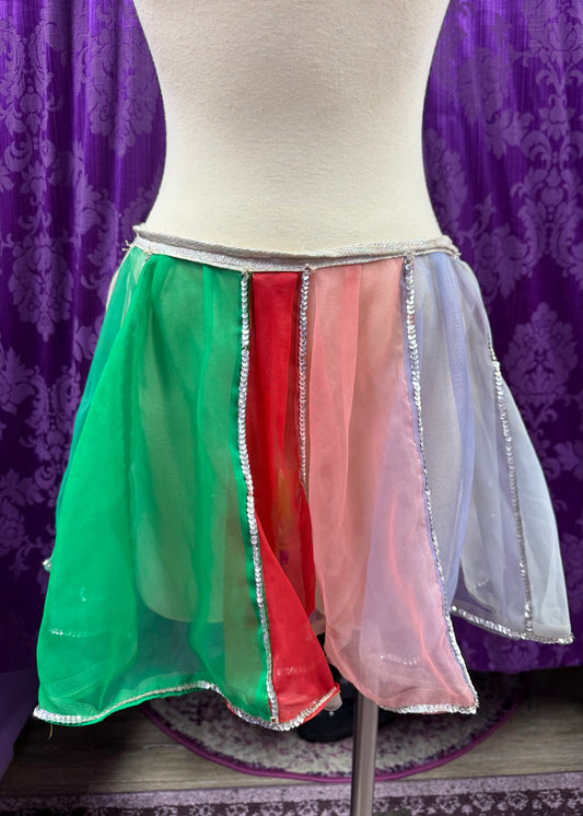 1960s Rainbow TuTu Skirt