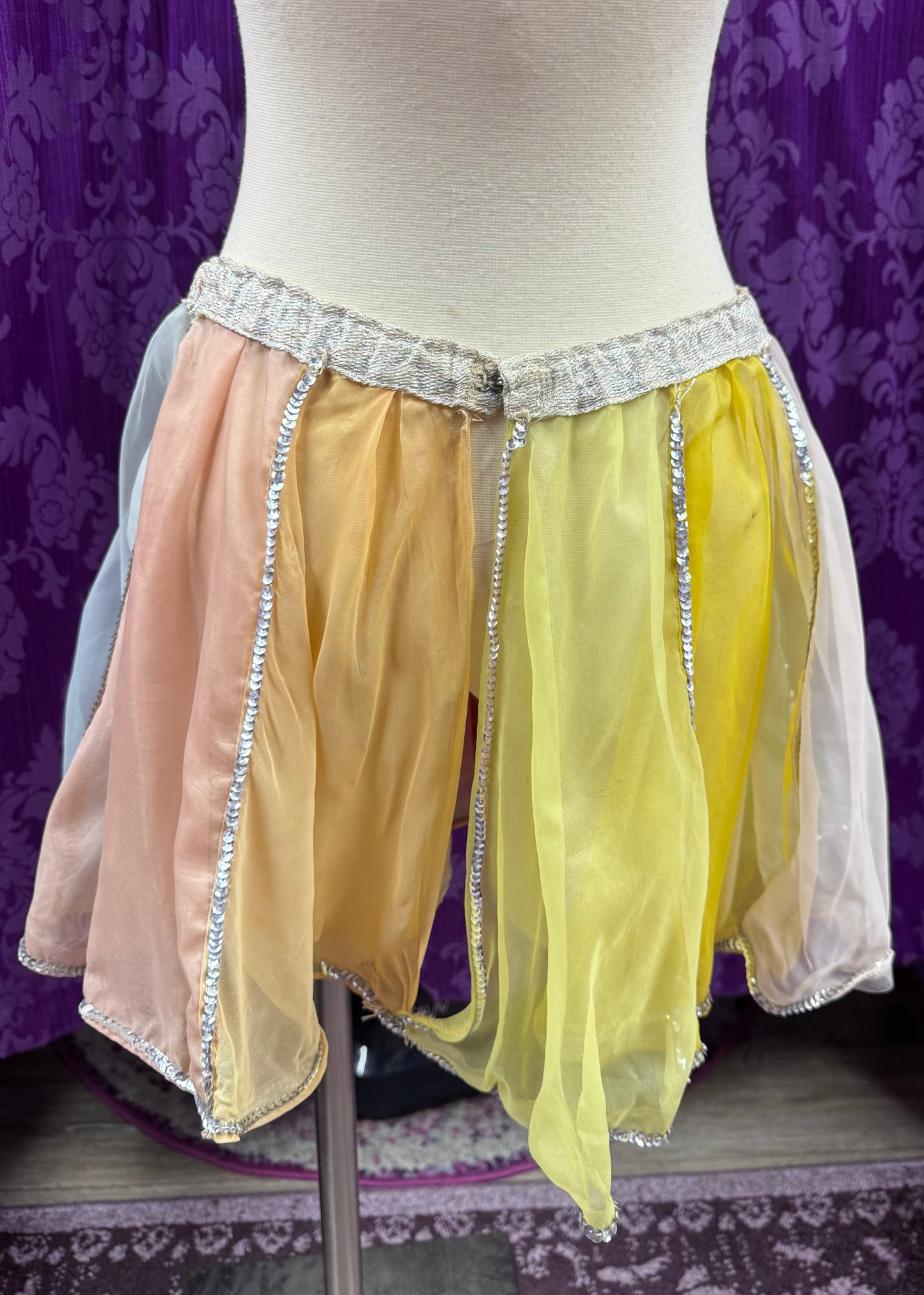 1960s Rainbow TuTu Skirt