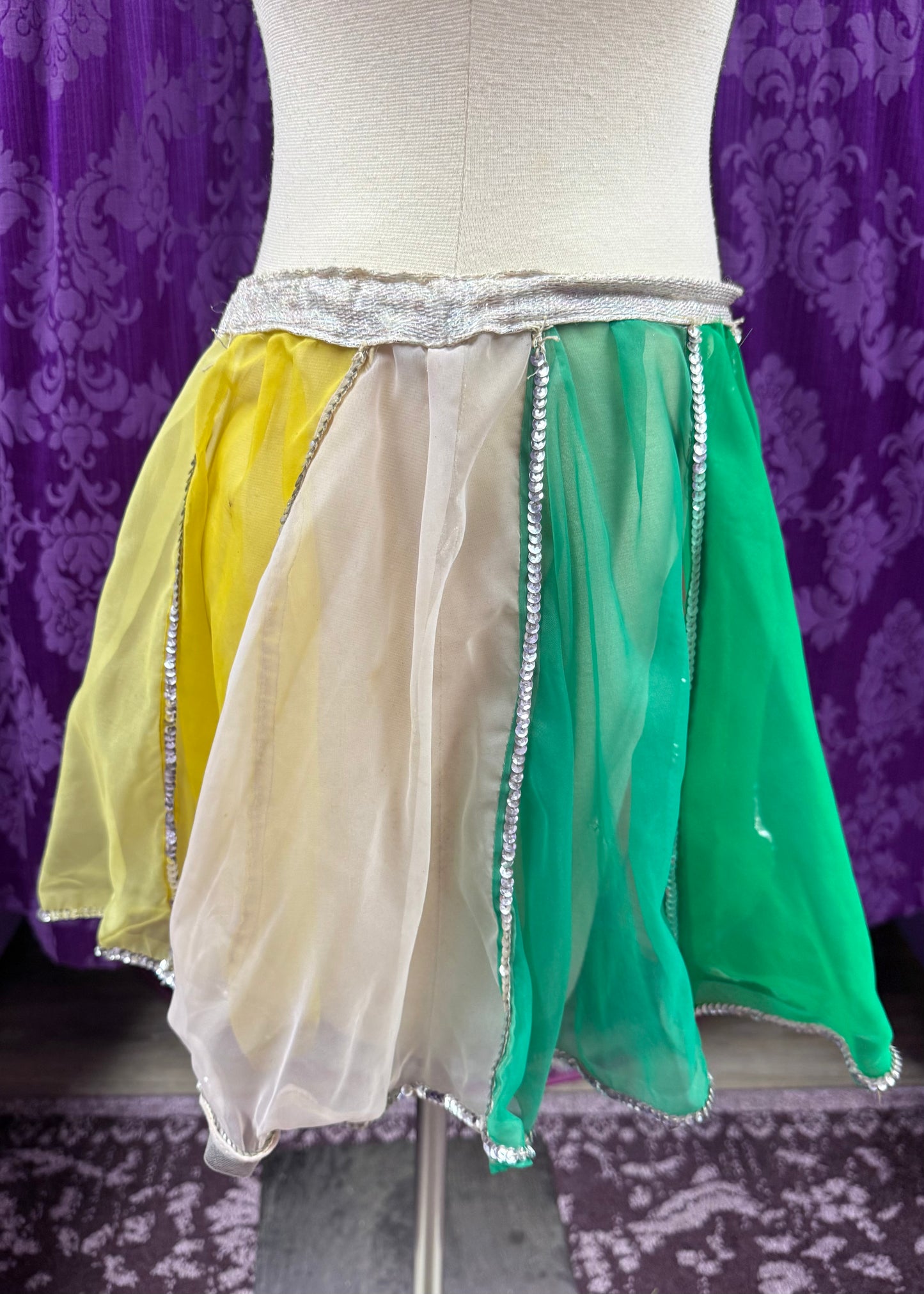 1960s Rainbow TuTu Skirt