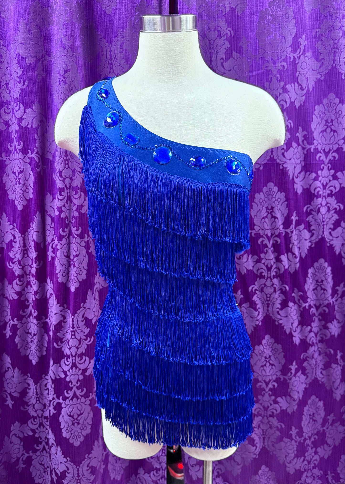 1960s Showgirl Fringe Dress