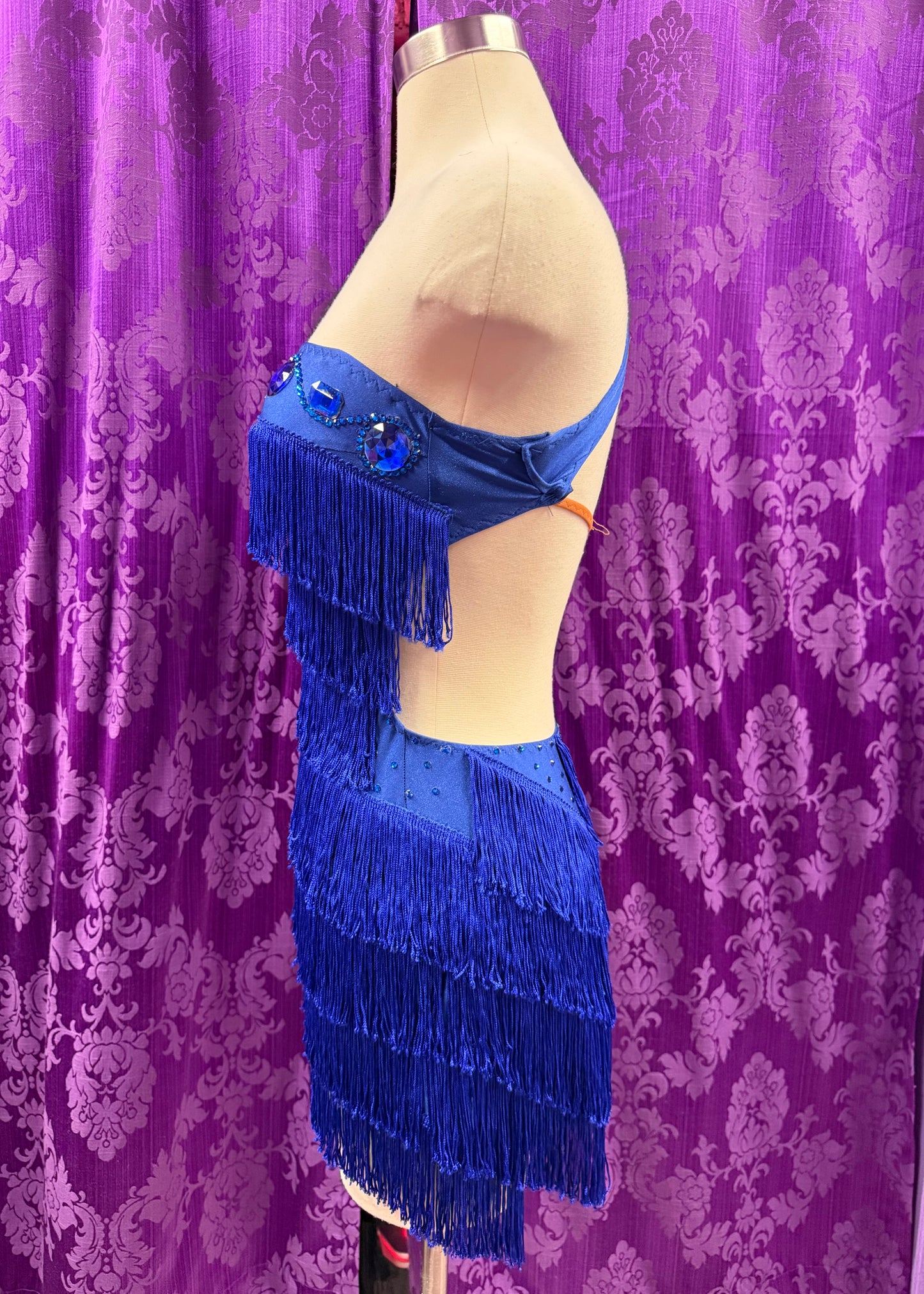 1960s Showgirl Fringe Dress