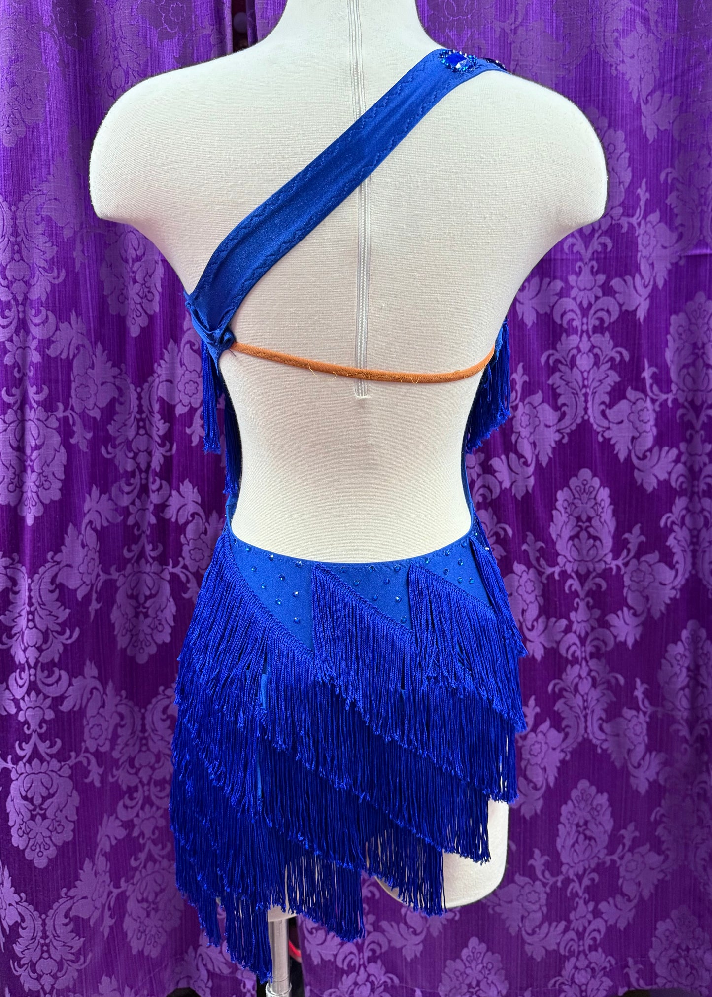1960s Showgirl Fringe Dress