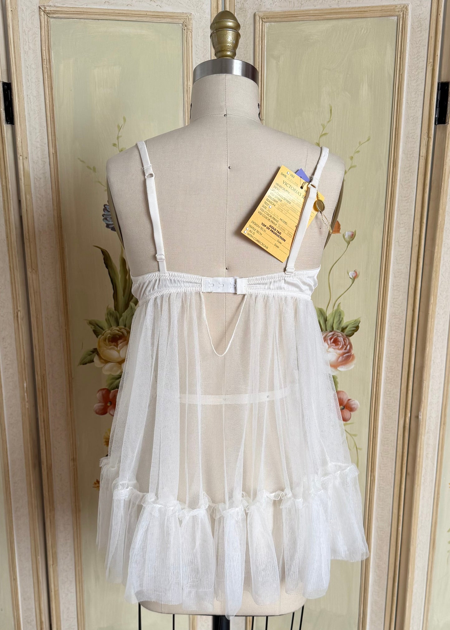 Victoria's Secret Gold Label Bridal Babydoll