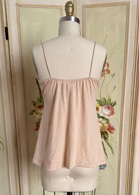 Butterfly Sequin Embroidered Tank Top
