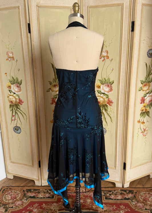 Taboo Sparkly Floral Dress