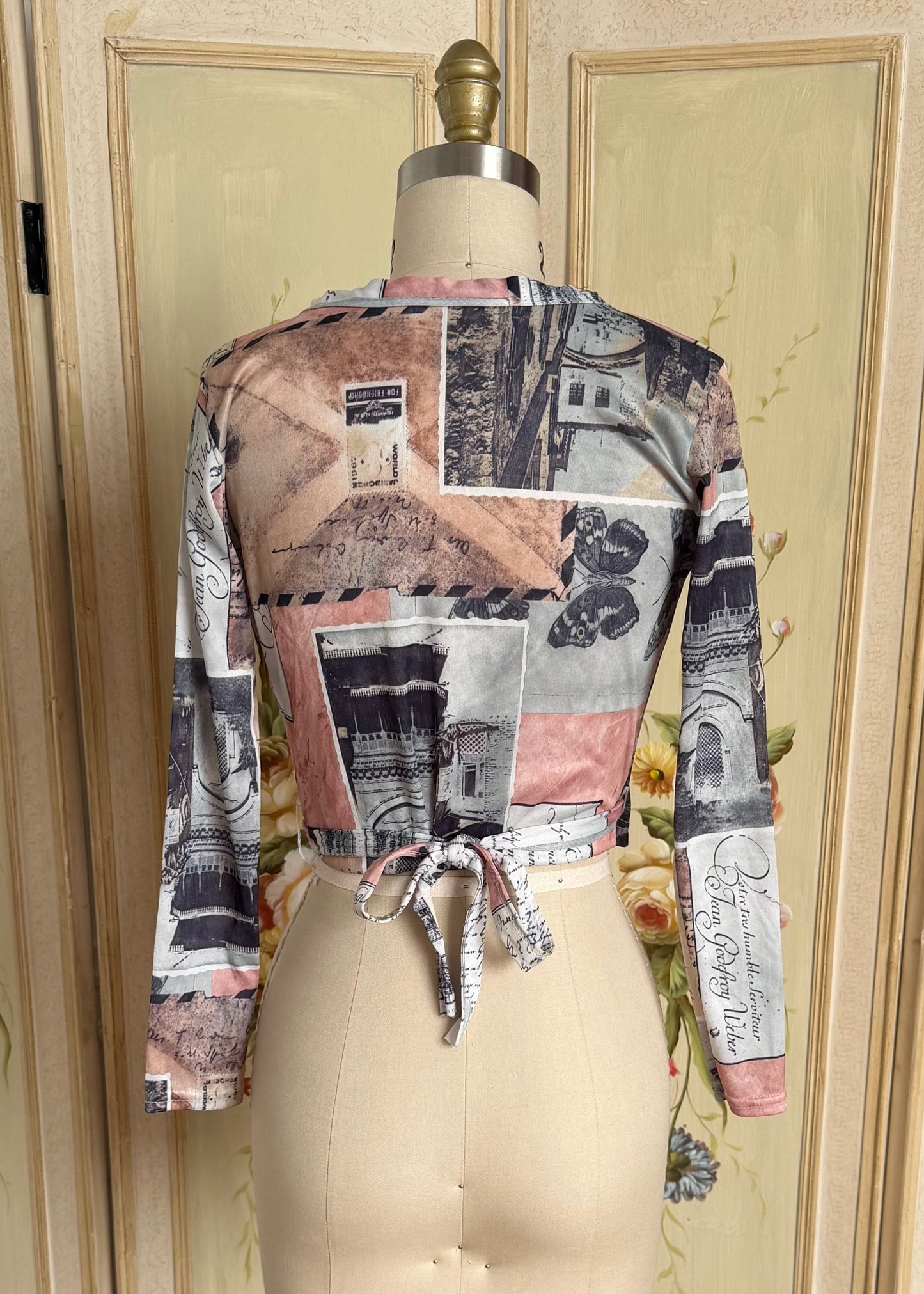Y2K Deadstock Wrap Top