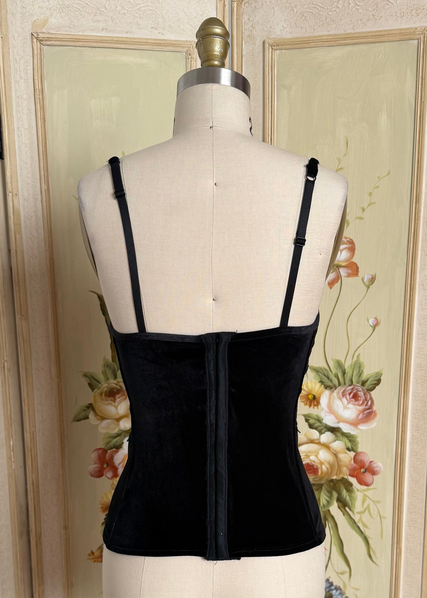 Victoria's Secret Velvet and Lace Bustier