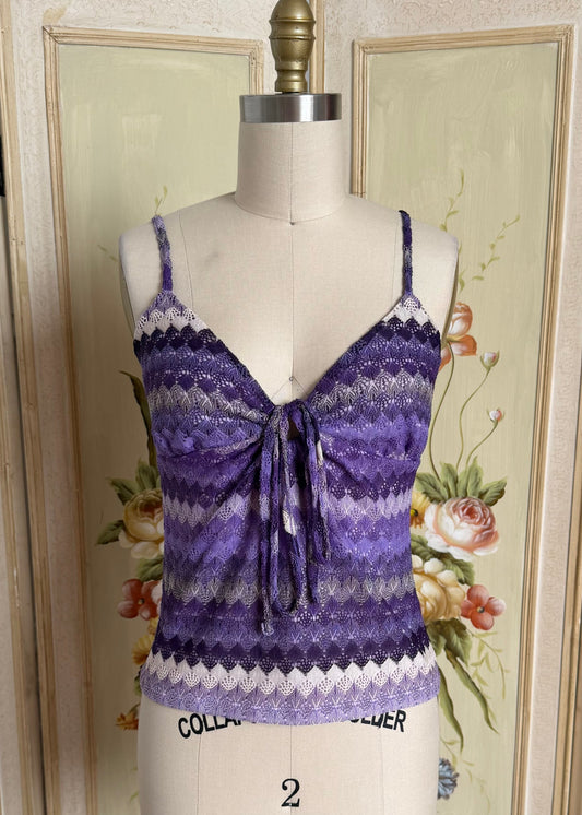 Morgan de Toi Purple Tank Top