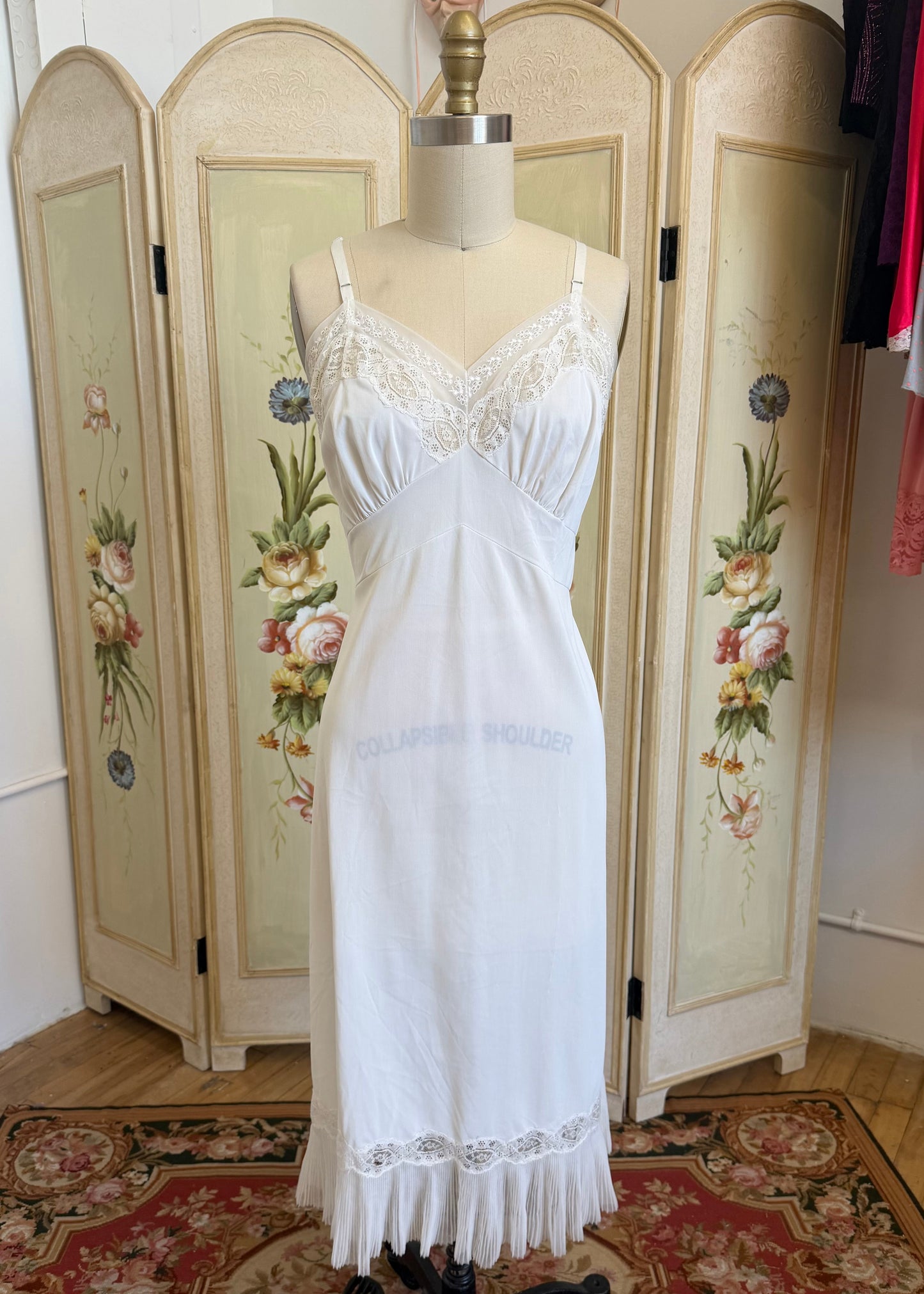 White Slip Dress