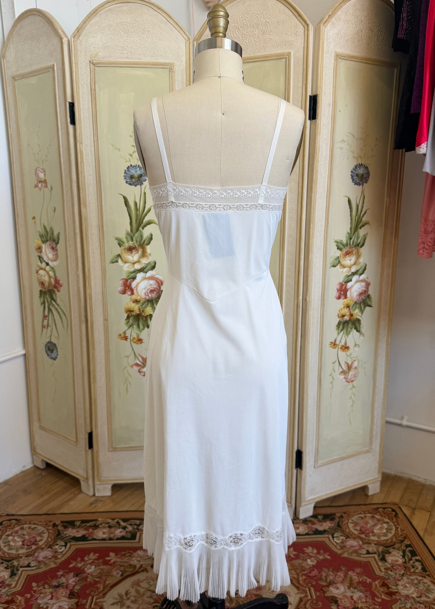 White Slip Dress