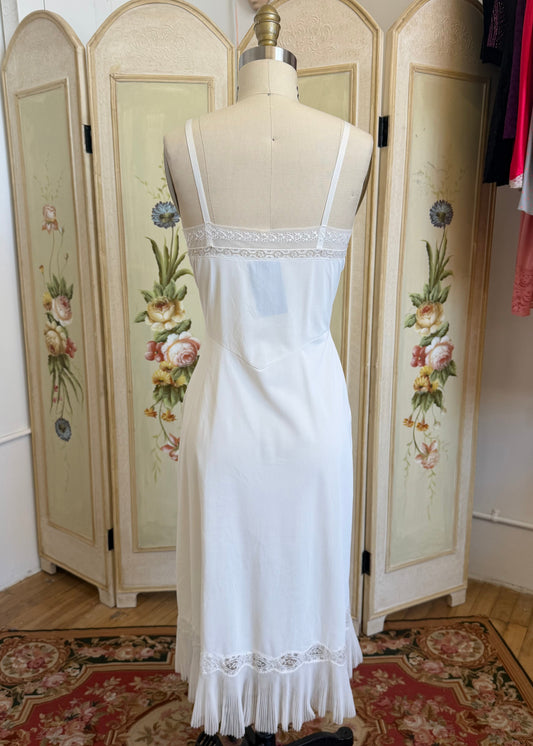 White Slip Dress