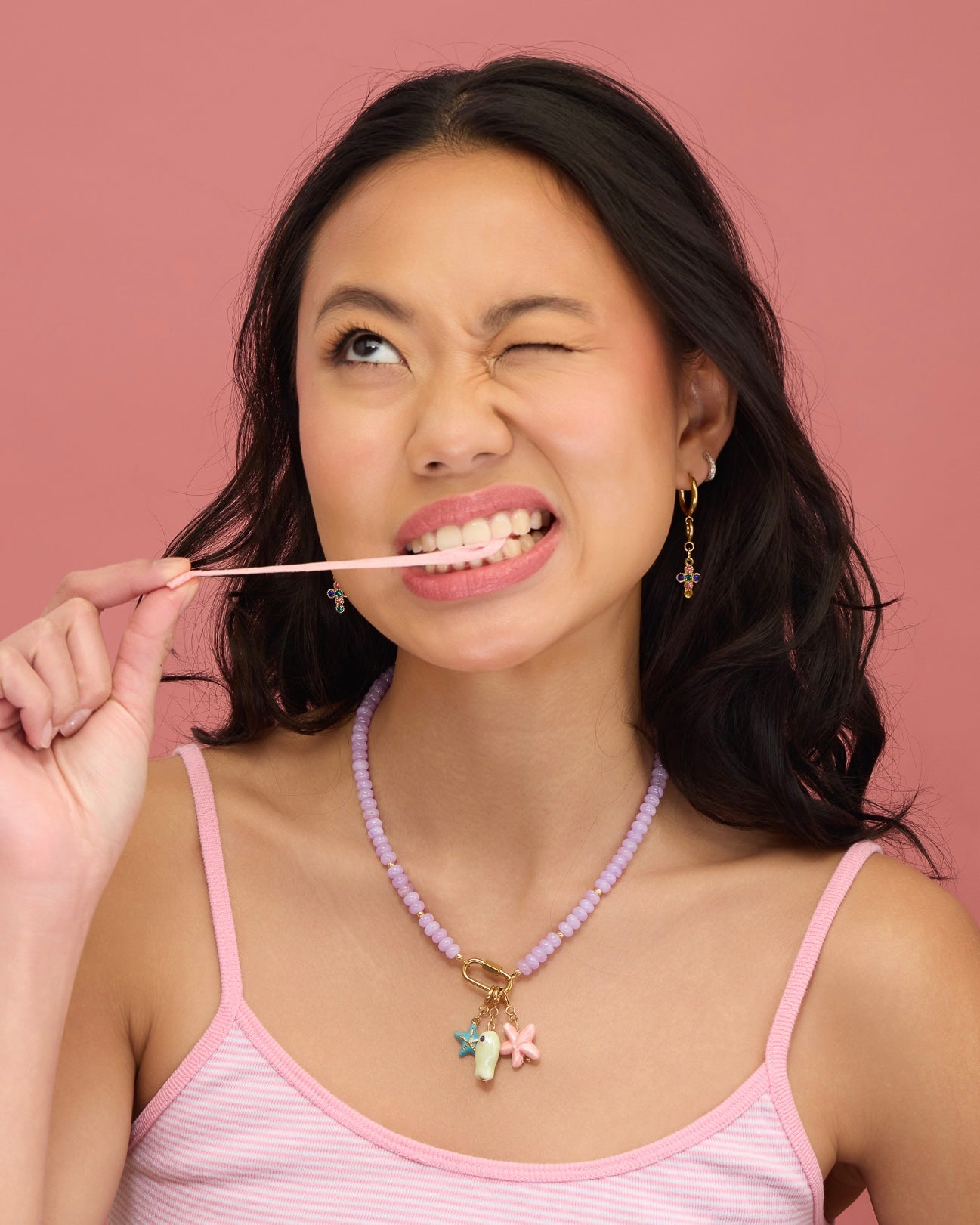 Purple Jade Necklace Base