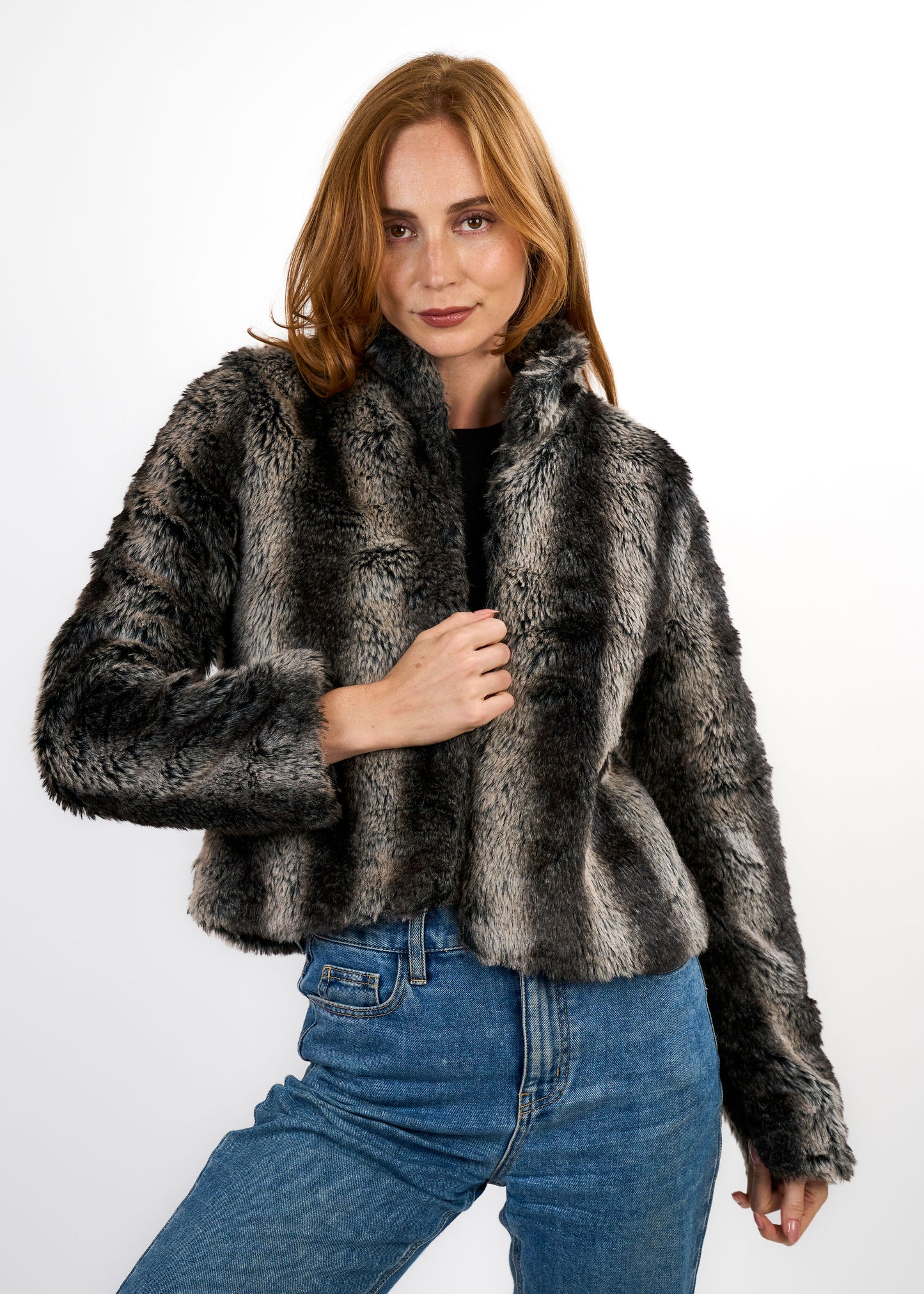 Faux Fur Jacket