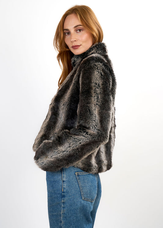 Faux Fur Jacket