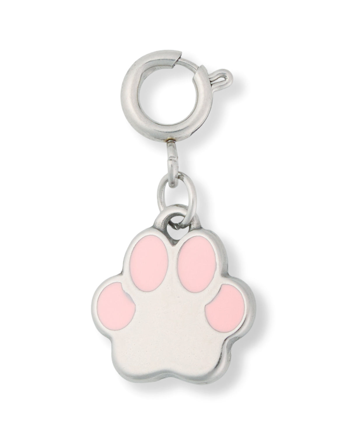 Silver Paw Charm
