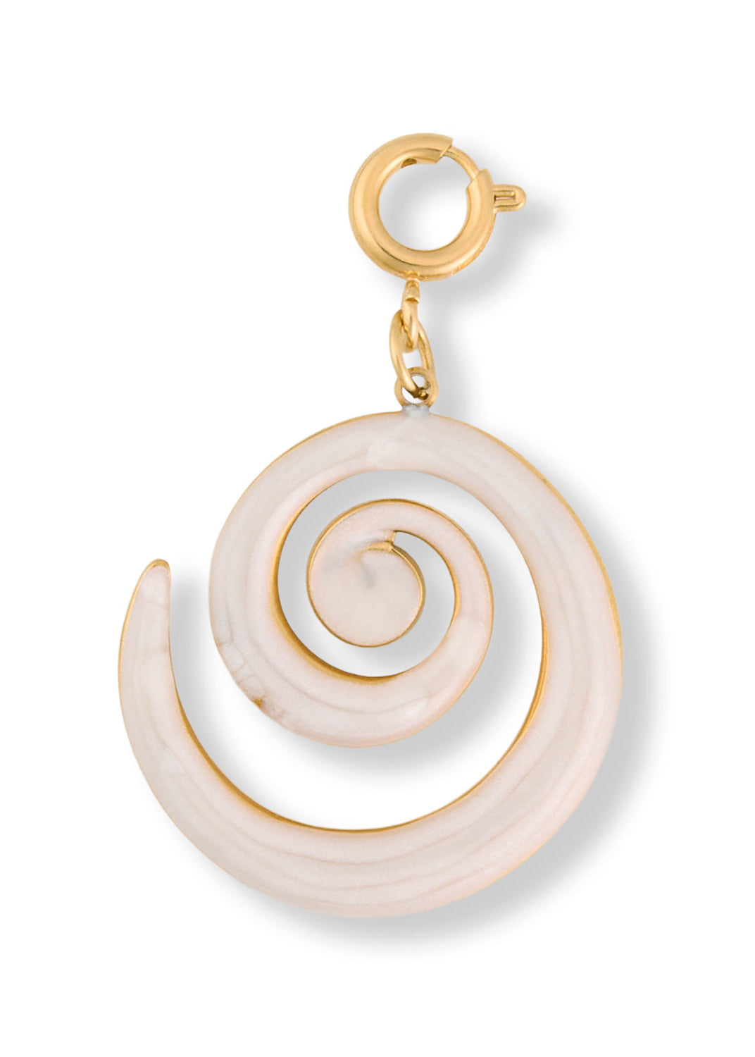 Large Swirl Charm