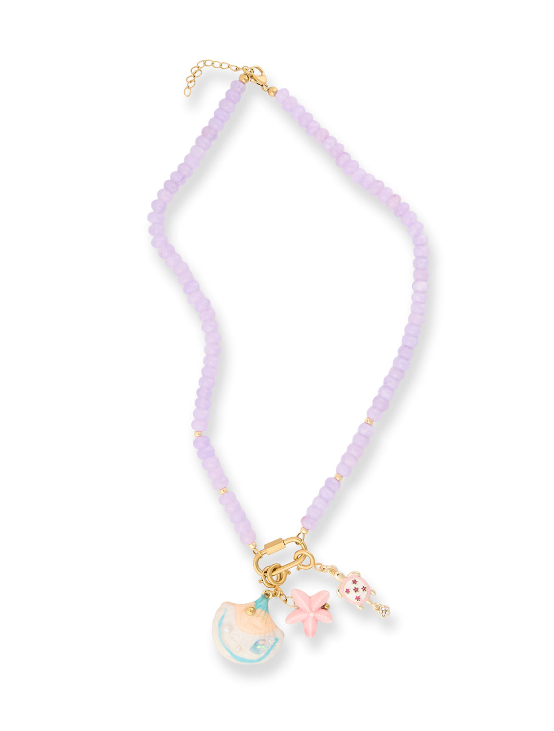 Purple Jade Necklace Base