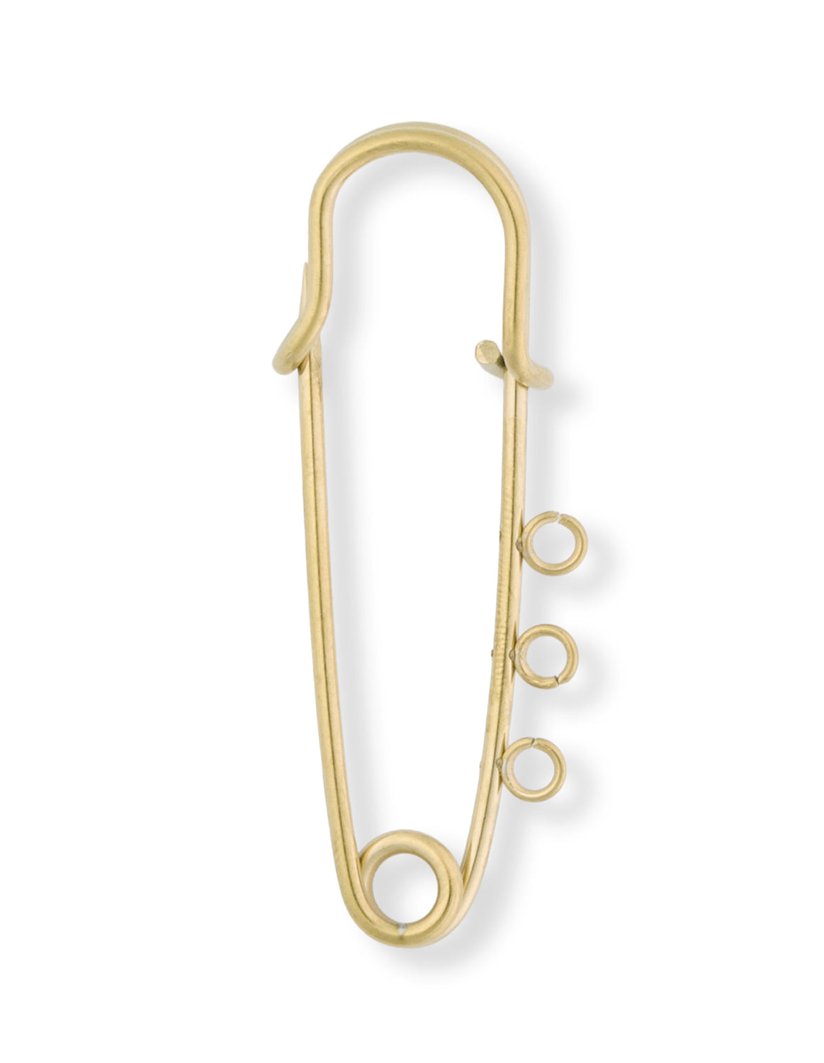 Safety Pin Charm Base