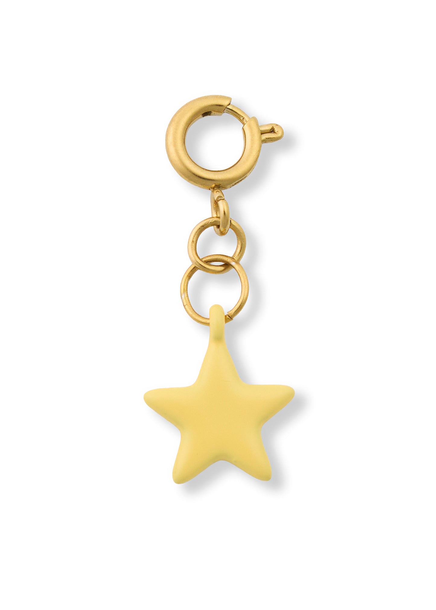 Gold Star Charm