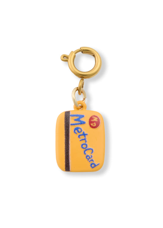 Metro Card Charm