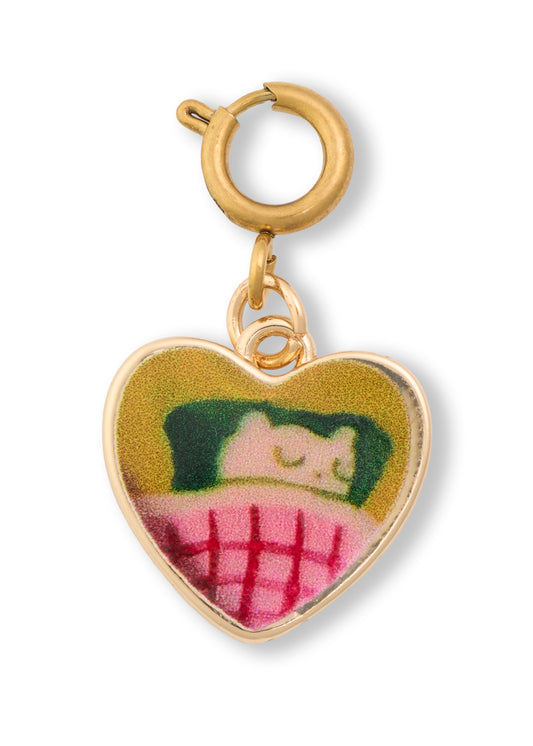 Sleepy Kitty Charm