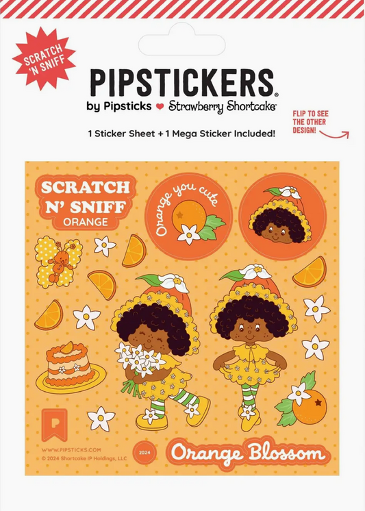 Orange Blossom & Marmalade Scratch 'n Sniff Stickers