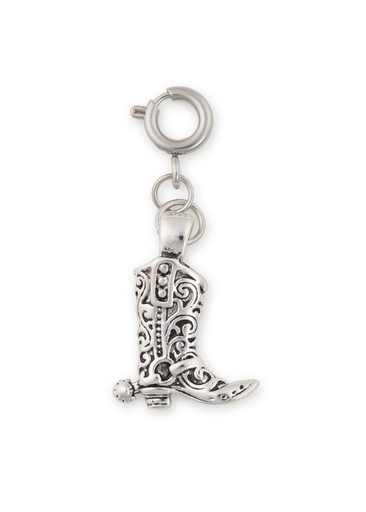 Silver Boot Charm