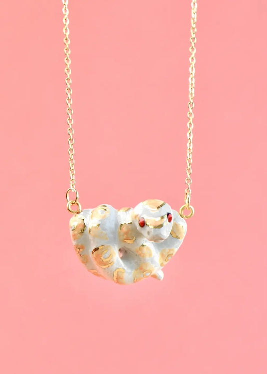 Camp Hollow Porcelain Animal Necklace