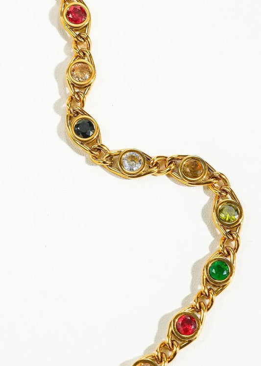 Alba Colored Cubic Zirconia Bracelet