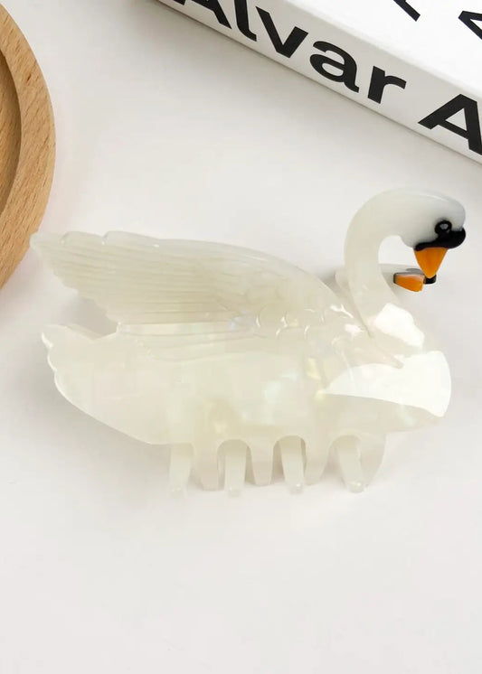 Swan Claw Clip