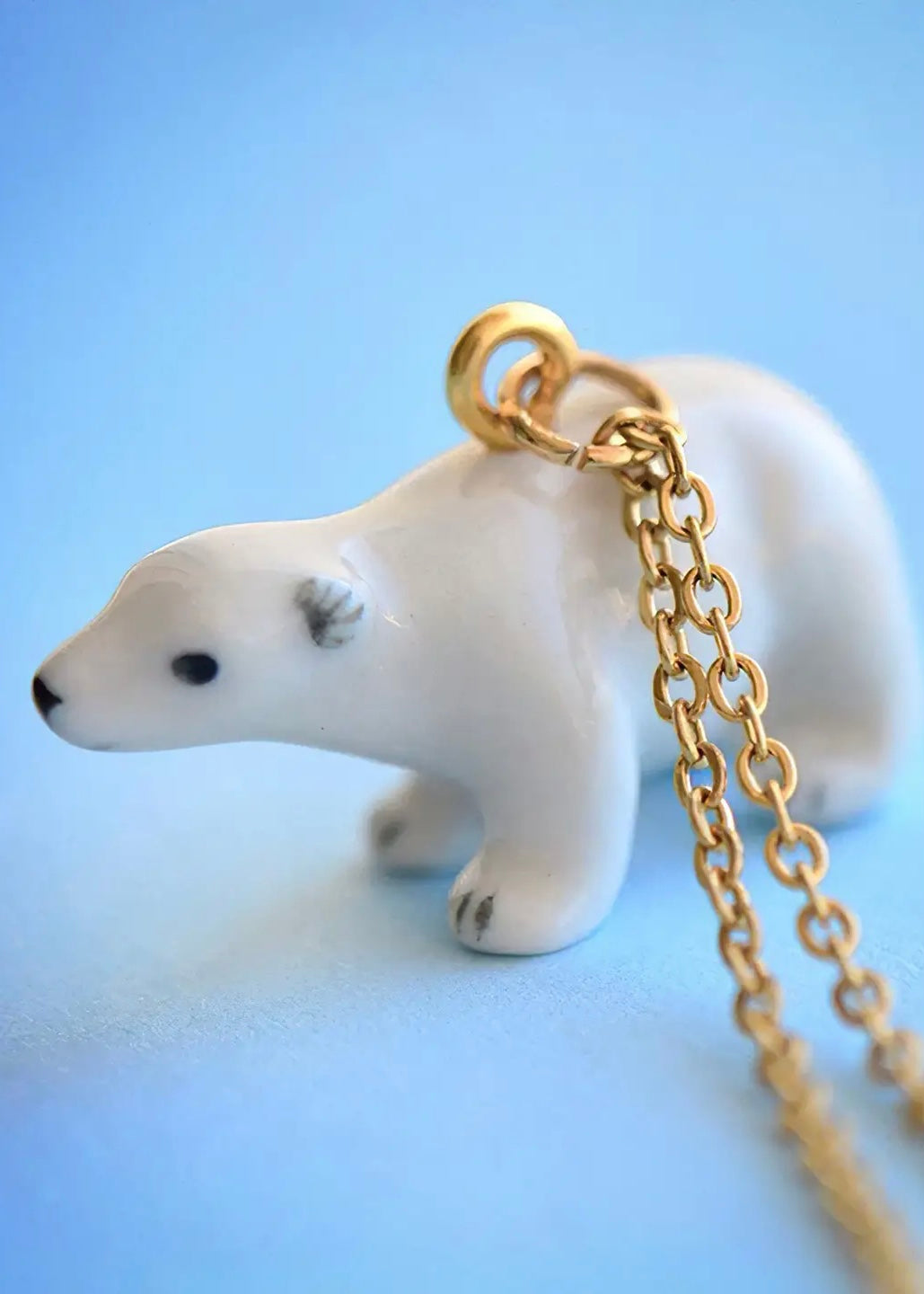 Camp Hollow Porcelain Animal Necklace