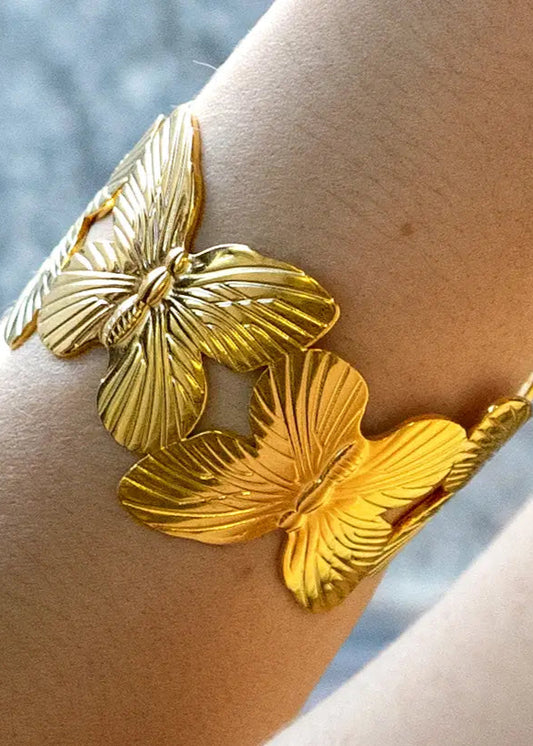 Butterfly Chain Cuff