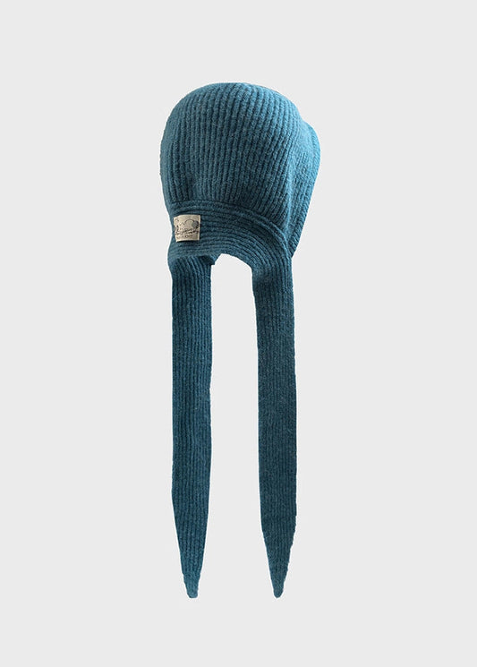 Winter Knitted Balaclava Scarf